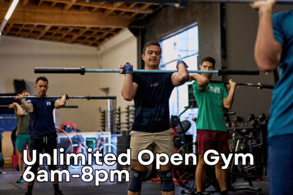 (1) ESTLR Membership Perks - Unlimited Open Gym 6am-8pm